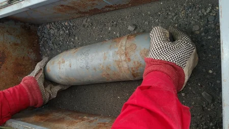 Salyanda 1 ədəd top mərmisi aşkarlanıb