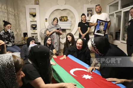 Maştağada Birinci Qarabağ müharibəsinin şəhidi Aydın Qurbanov dəfn edilib - YENİLƏNİB