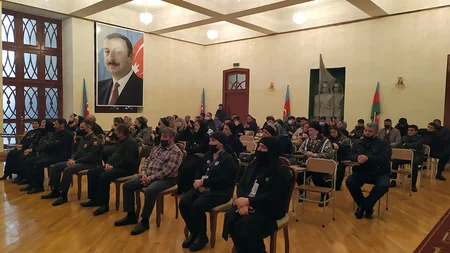 Şəhid Sərxan Əliyevin xatirəsinə həsr olunan anım mərasimi keçirilib