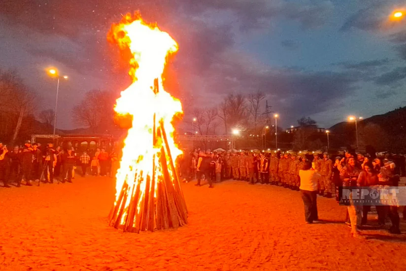 Laçında Novruz şənliyi keçirilib
