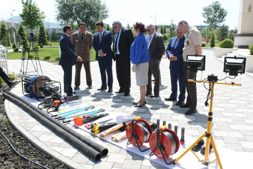 Qəbələdə daşqınların idarəedilməsi üzrə təlim və seminar keçirilib