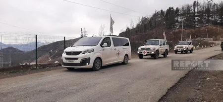 По дороге Ханкенди-Лачын беспрепятственно проехали автомобили МККК