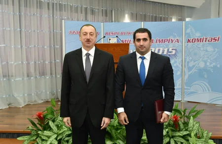 ​Prezident İlham Əliyev 2015-ci ilin idman yekunlarına həsr olunan mərasimdə iştirak edib