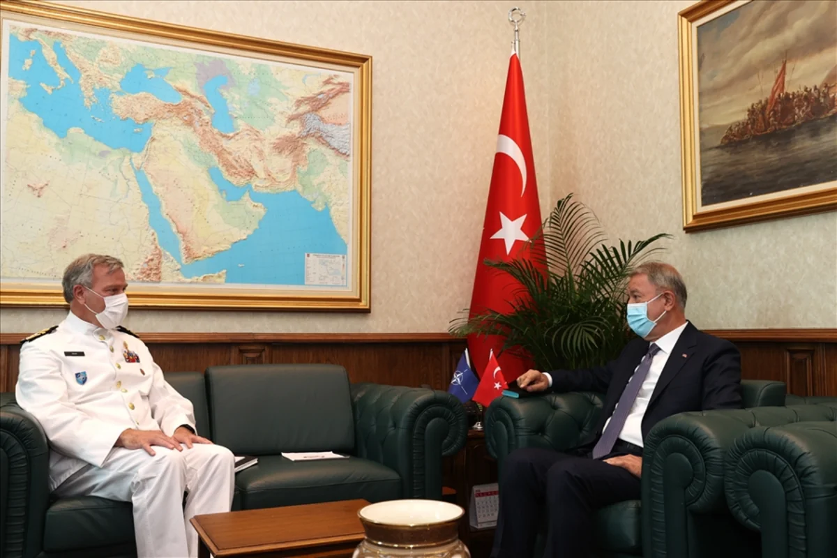 Hulusi Akar meets with chair of NATO Military Committee