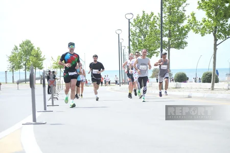 Heydər Əliyev Fondunun təşəbbüsü ilə keçirilən “Bakı Marafonu 2024” start götürüb