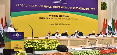 Hindistanda Dünya Sufi Forumu keçirilib