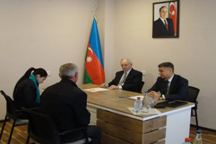 ​Oqtay Şirəliyev Mingəçevir sakinlərini qəbul edib