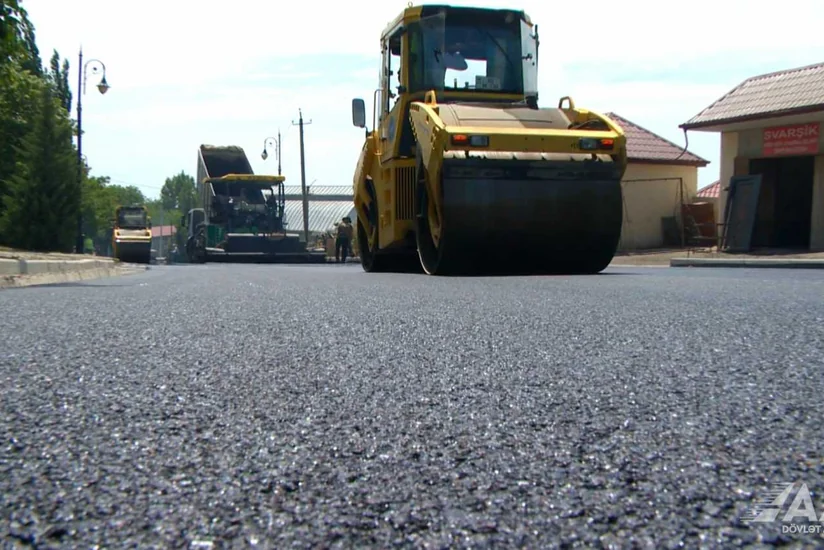 Şamaxıda ümumi uzunluğu 13 kilometr olan 18 küçənin təmirinə başlanıb