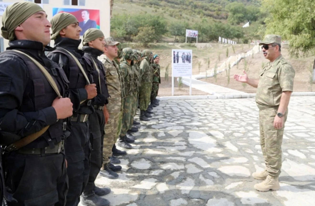 ​Azərbaycanda cəbhəyanı bölgədə yeni dağ hazırlığı təlim mərkəzi açılıb