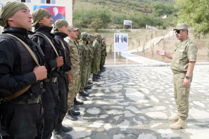 ​Azərbaycanda cəbhəyanı bölgədə yeni dağ hazırlığı təlim mərkəzi açılıb
