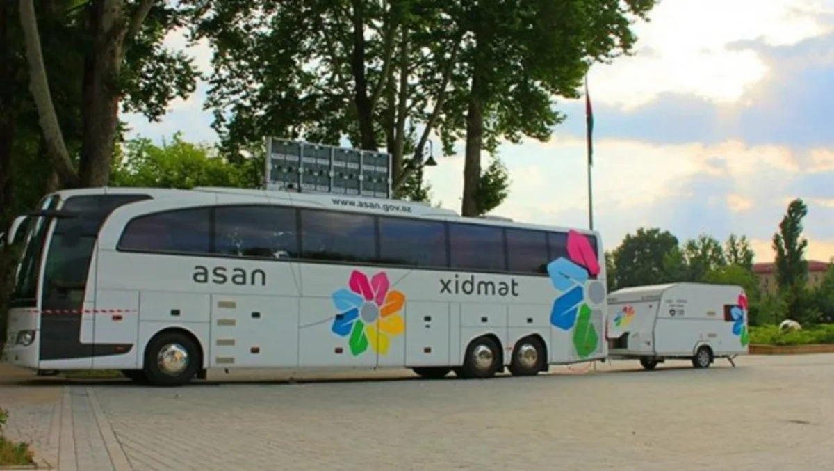 Səyyar ASAN xidmət daha 3 şəhərdə vətəndaşlara xidmət göstərəcək