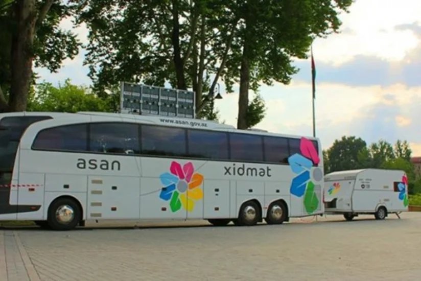 Səyyar ASAN xidmət daha 3 şəhərdə vətəndaşlara xidmət göstərəcək