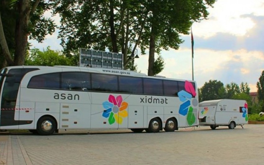 Səyyar ASAN xidmət daha 3 şəhərdə vətəndaşlara xidmət göstərəcək