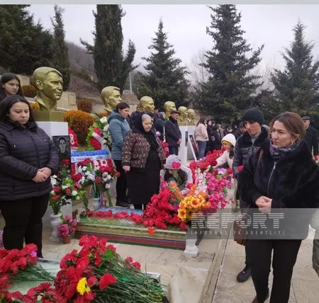 В северо-западных районах Азербайджана почтили память шехидов 20 Января