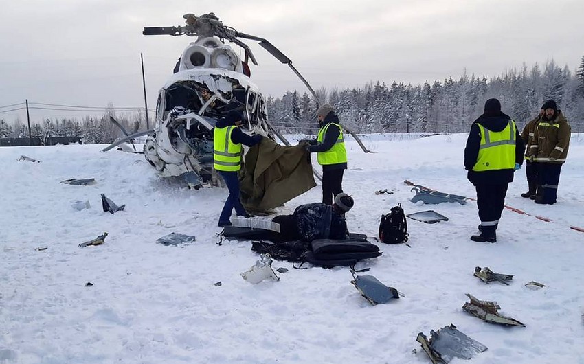 Rusiyada “Mi-8” helikopteri sərt eniş edib, 15 nəfər xəsarət alıb - YENİLƏNİB
