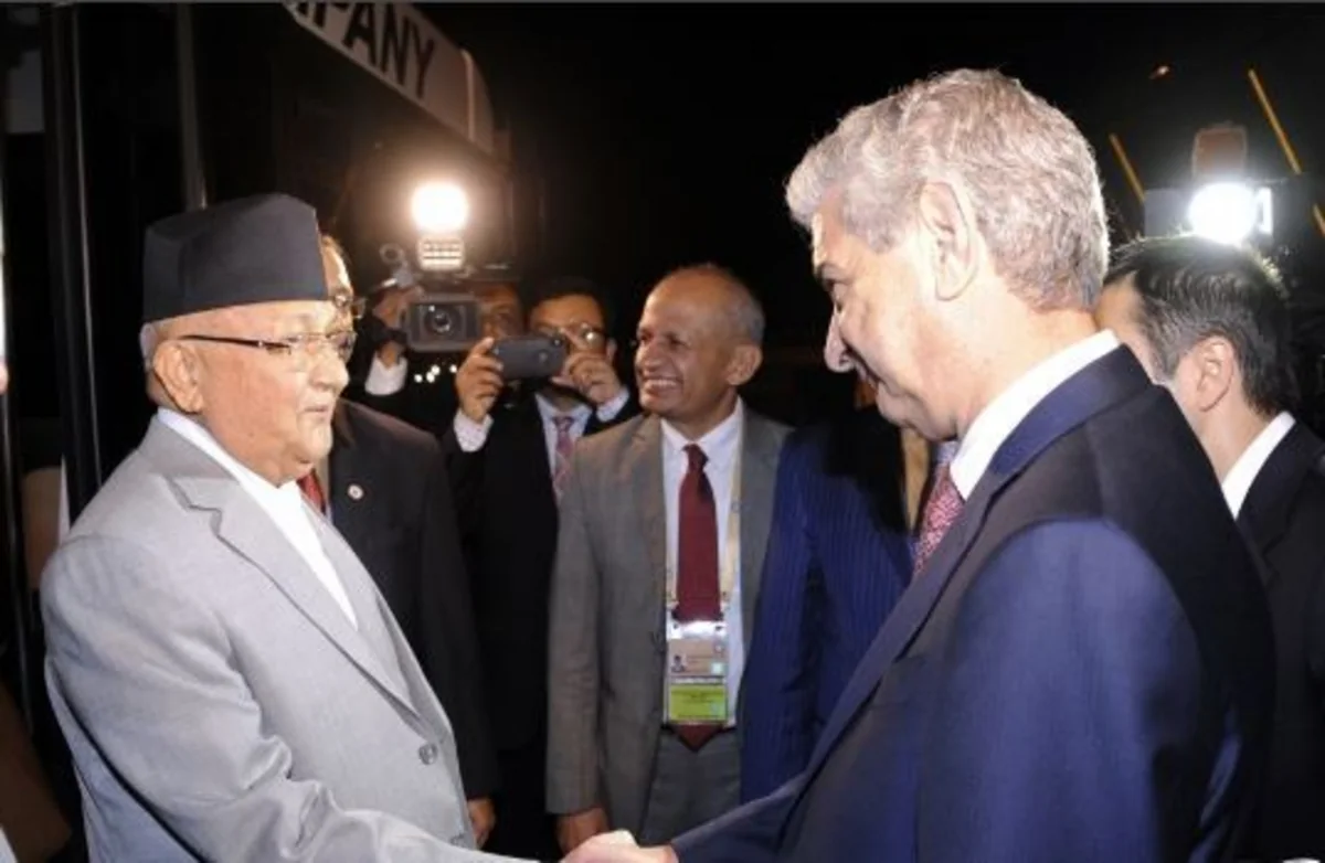 Nepalın Baş Naziri Qoşulmama Hərəkatının XVIII Zirvə Görüşündə iştirak edəcək
