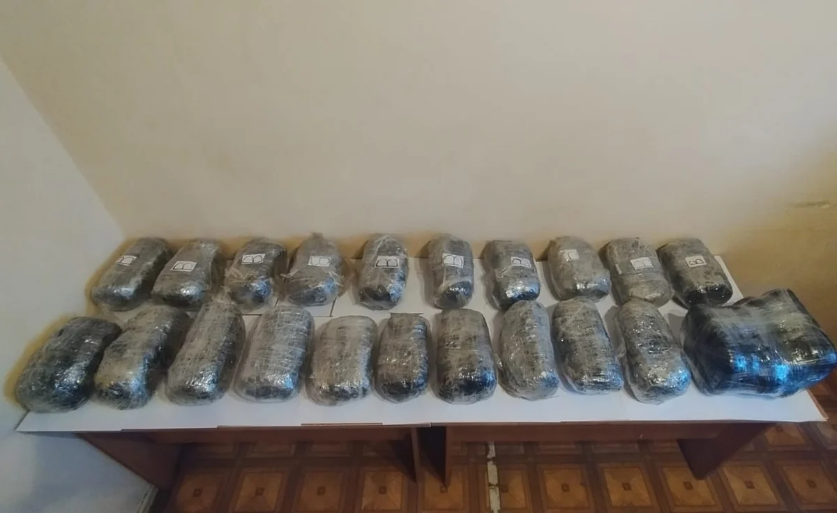 İrandan Azərbaycana 28 kiloqramdan çox narkotikin keçirilməsinin qarşısı alınıb