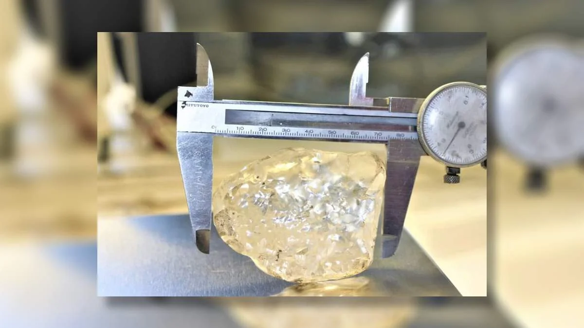 Third-largest diamond on Earth uncovered in Africa