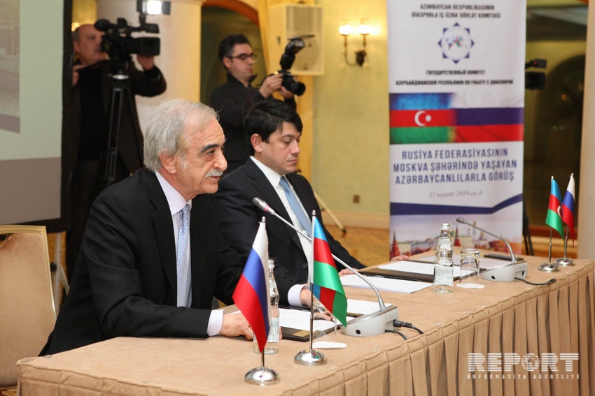 Rusiyada Azərbaycan diasporunun Koordinasiya Şurası yaradılacaq - FOTO
