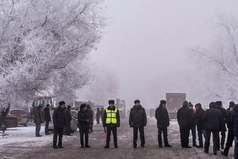 Qırğızıstanda Boeingin qəzaya uğradığı bölgədə axtarış işləri bərpa edilib