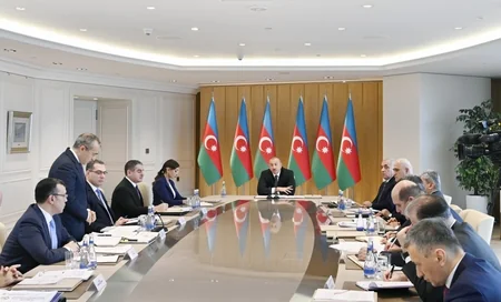 President Ilham Aliyev chairs meeting on results of 2019