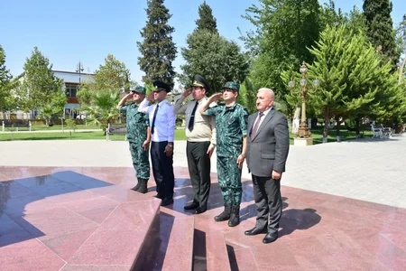 Hərbi Prokurorluq DSX ilə birgə Ulu Öndərin 100 illik yubileyi münasibəti ilə tədbirlər keçirib
