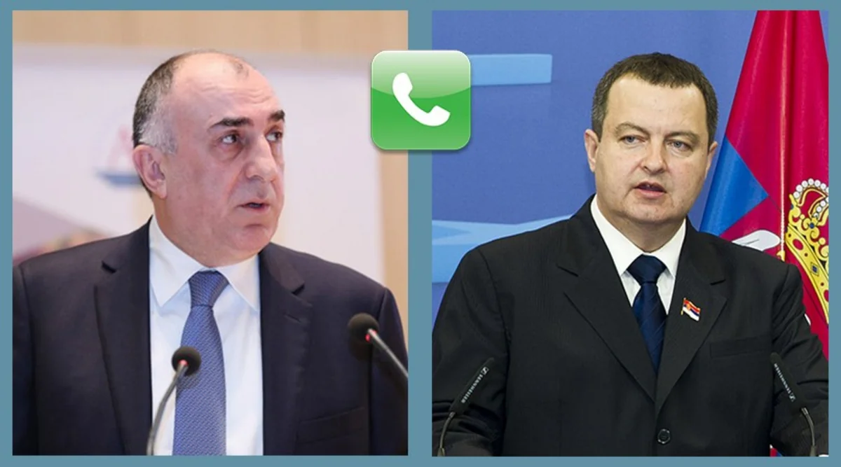 Azərbaycan və Serbiyanın XİN başçıları bir sıra məsələləri müzakirə ediblər