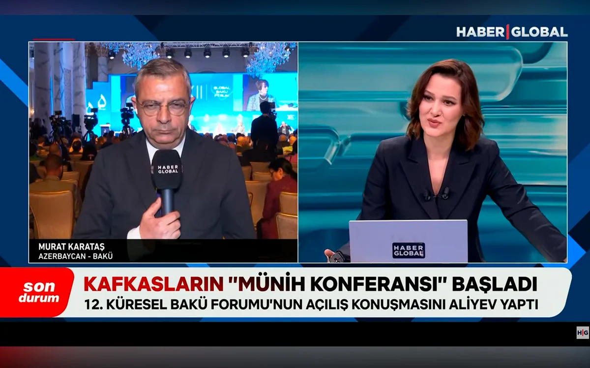 “Haber Global” XII Qlobal Bakı Forumunu Qafqazların Münxen konfransı kimi təqdim edib