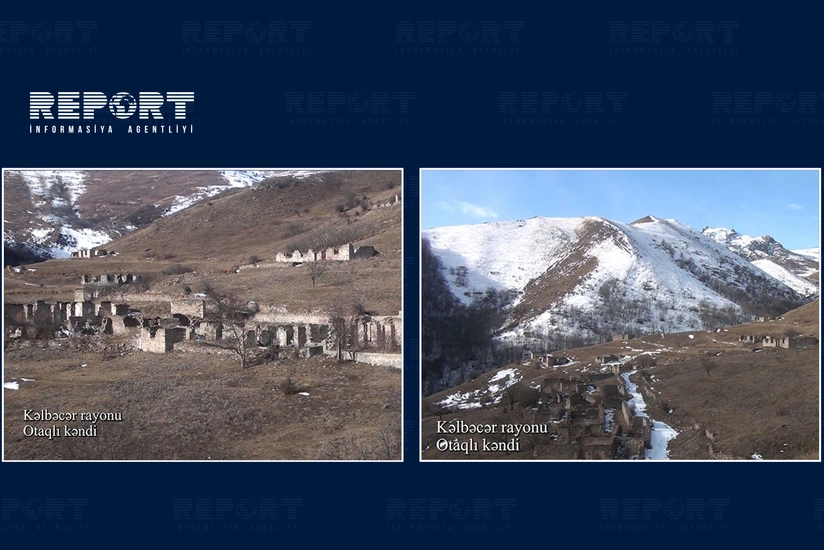 Освобожденное от оккупации село Отаглы Кельбаджарского района