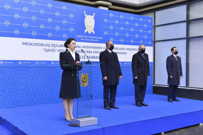 Prokurorluq işçilərinə 160 mənzilli bina tikilib