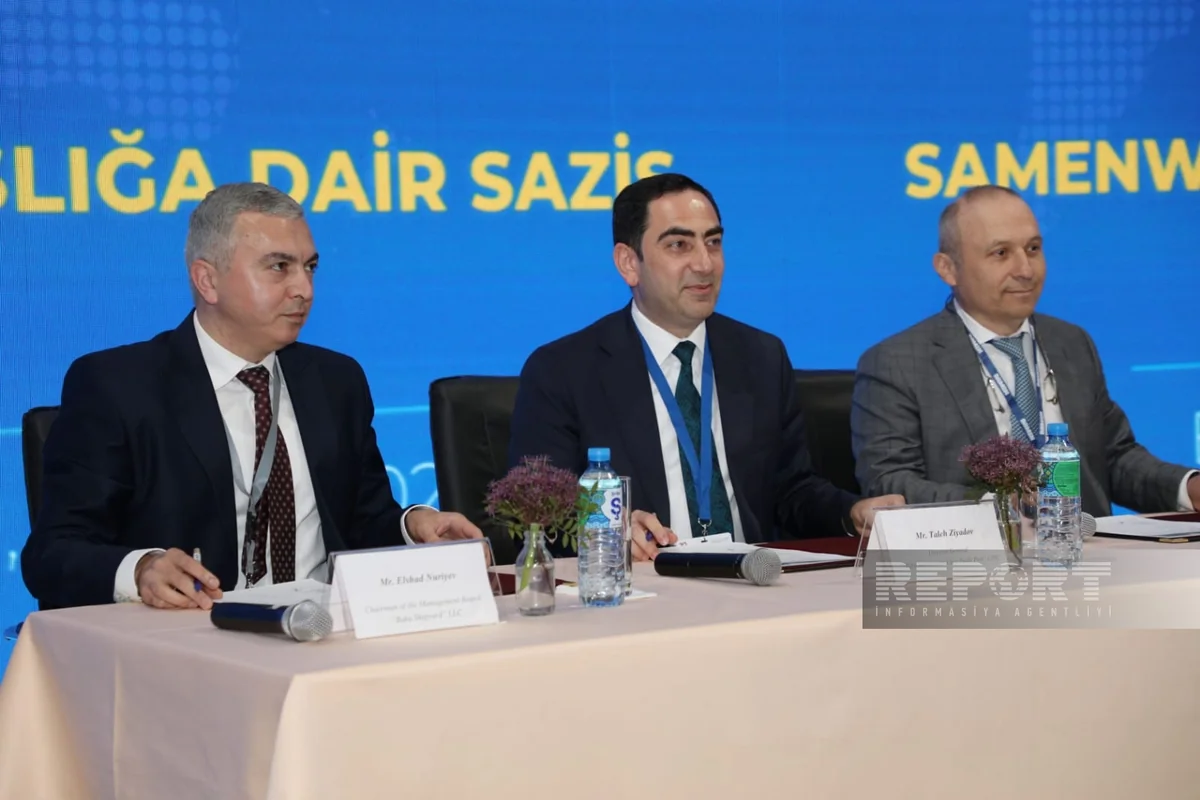 Azərbaycanda ilk dəfə olaraq dibdərinləşdirən gəmi istehsal ediləcək