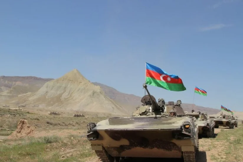 Naxçıvan Qarnizonu Qoşunlarında komanda-qərargah məşqi keçirilib