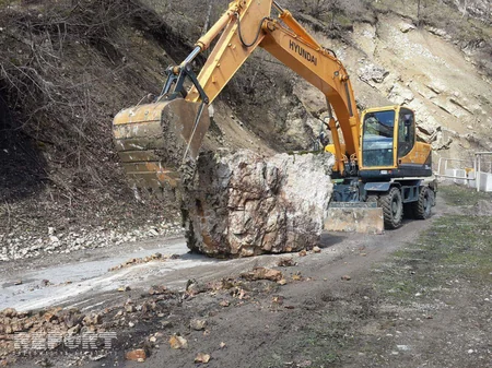 Quba-Xınalıq-İspik yolundan istifadə edən sürücülərə xəbərdarlıq olunub - FOTO - VİDEO