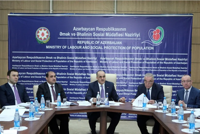 Əmək və Əhalinin Sosial Müdafiəsi Nazirliyində kollegiya iclası keçirilib