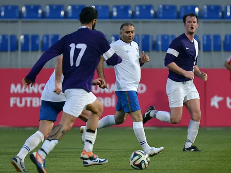 ​AFFA və BEGOC əməkdaşları arasında futbol matçı keçirilib