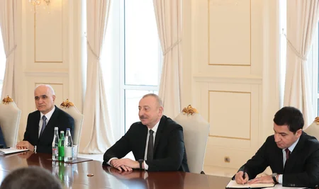 Prezident İlham Əliyev Rusiya Hökumətinin sədri ilə görüşüb - YENİLƏNİB -2