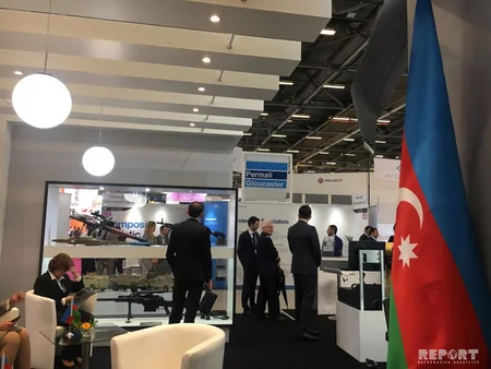 Azərbaycan istehsalı olan hərbi məhsullar Parisdə nümayiş etdirilir