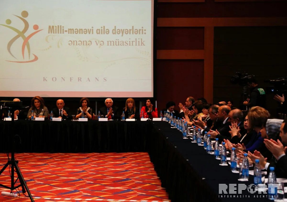 Bakıda Milli-mənəvi ailə dəyərləri: ənənə və müasirlikmövzusunda konfrans keçirilir