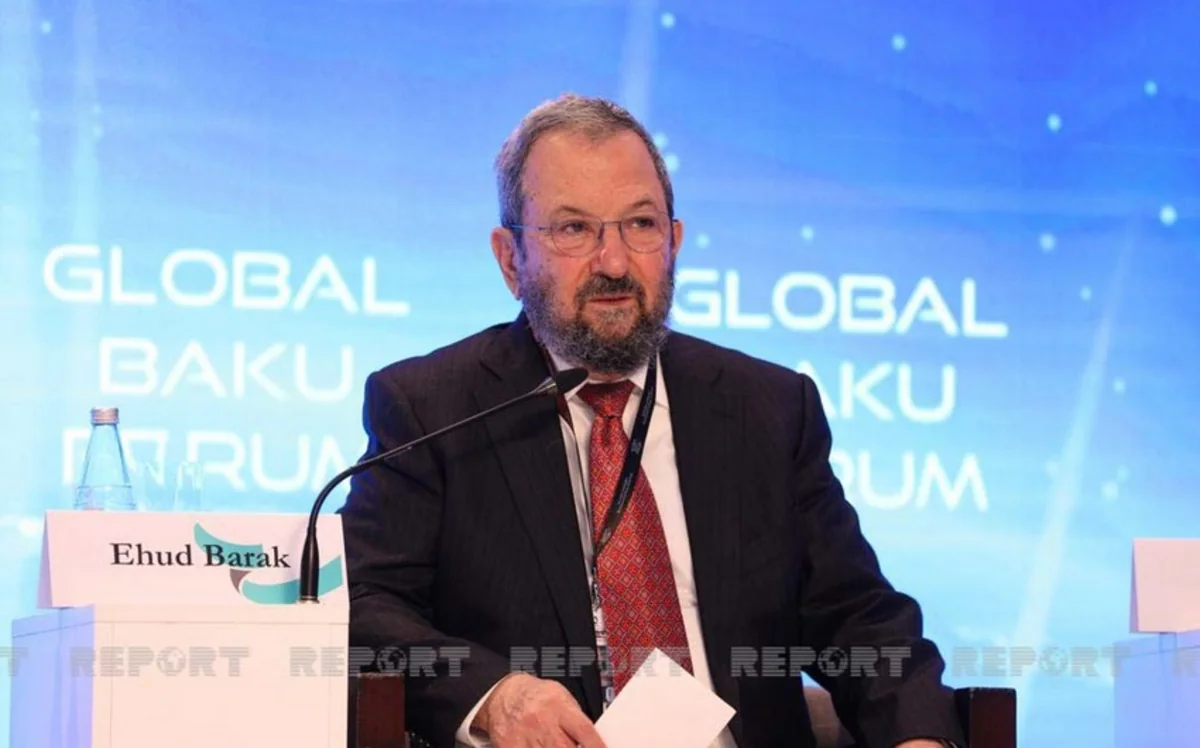 İsrailin sabiq Baş naziri Prezident İlham Əliyevə məktub ünvanlayıb