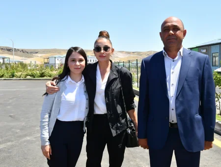 Prezident və birinci xanım Zəngilanda “Ağıllı kənd”in açılışını ediblər
