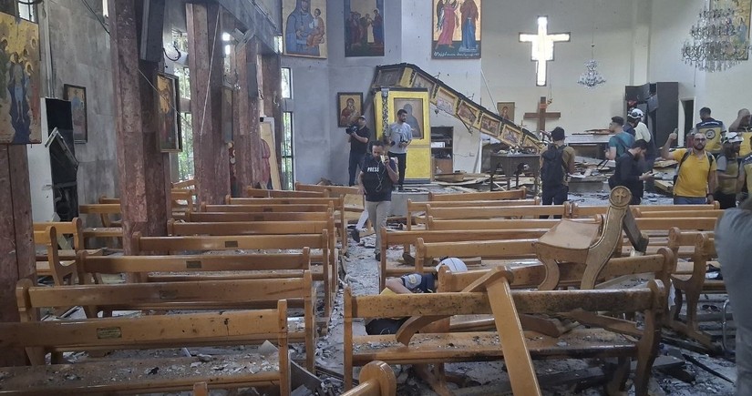 Death toll in Damascus church attack rises to 25, says health ministry