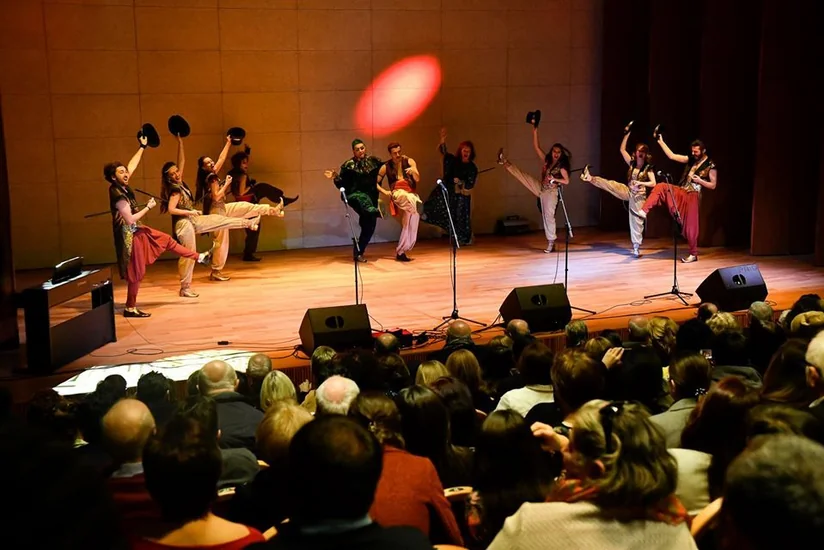 Tbilisidə Azərbaycandakı Gürcü Dram Teatrının 40 illiyi qeyd olunub - FOTO