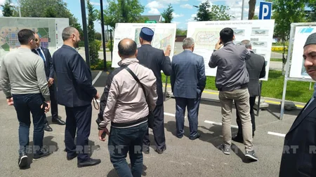 Завершился визит религиозных деятелей Грузии на освобожденные от оккупации территории Агдама