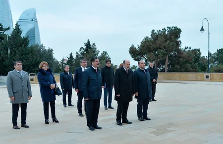 Təhsil naziri Türkiyənin Ali Təhsil Şurasının sədri ilə görüşüb