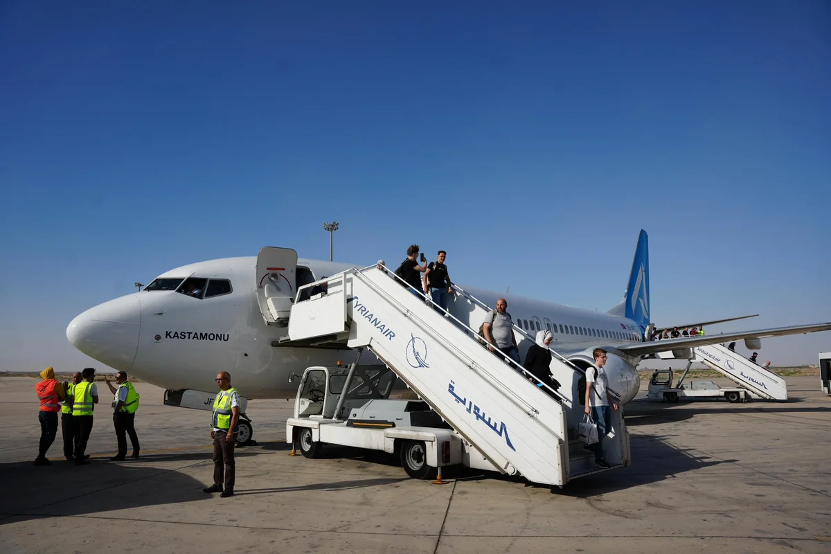 Türkiyədən Suriyaya bu gün ilk uçuş baş tutub