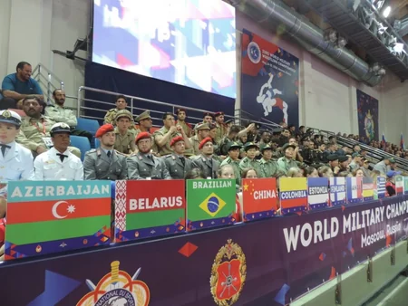 Hərbçilər arasında güləş üzrə 33-cü dünya çempionatının bağlanış mərasimi keçirilib