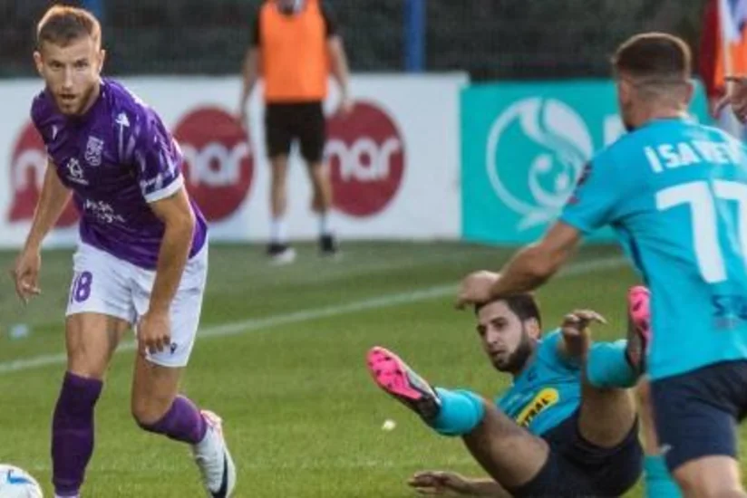 Şimali makedoniyalı futbolçu Sumqayıtın tarixinə düşüb