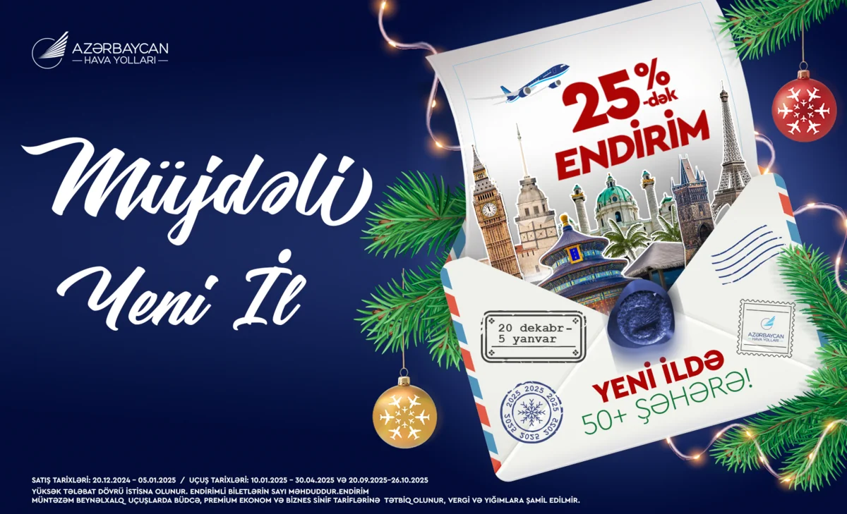 New Year opportunities with AZAL: Discounted tickets now available