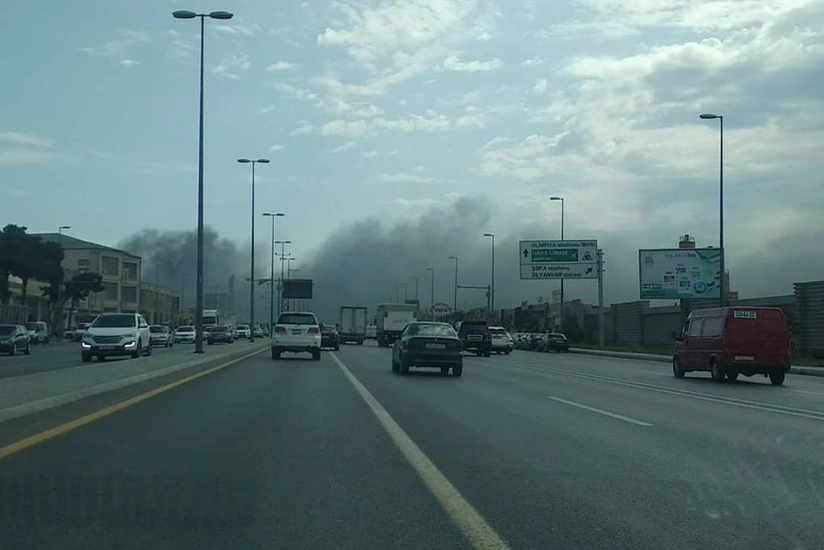 ETSN Bakıdakı yanğınla bağlı rəsmi açıqlama yayıb
