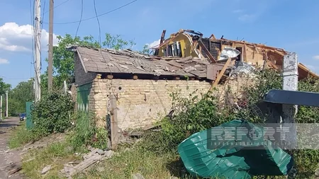 Ballistik hücuma məruz qalan Kiyev vilayətindən - FOTOREPORTAJ